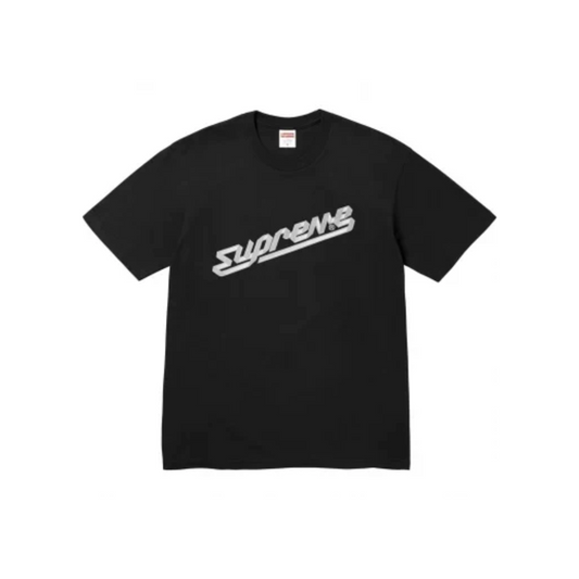 Supreme Banner Black Tee