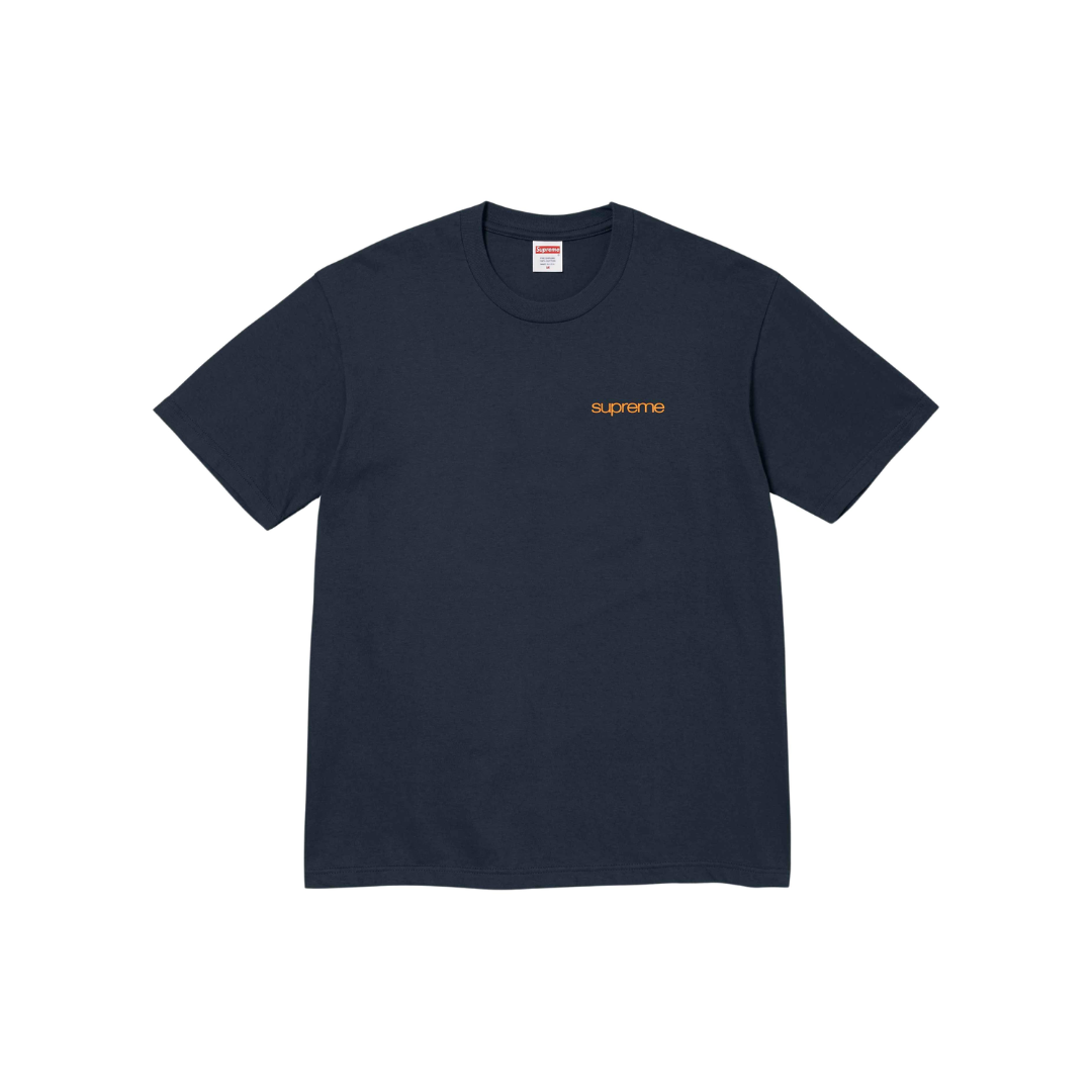 Supreme New York City Navy Tee