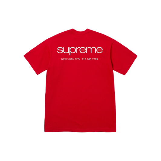 Supreme New York City Red Tee