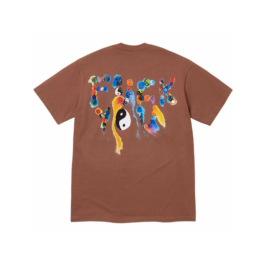 Supreme Yin Yang Brown Tee