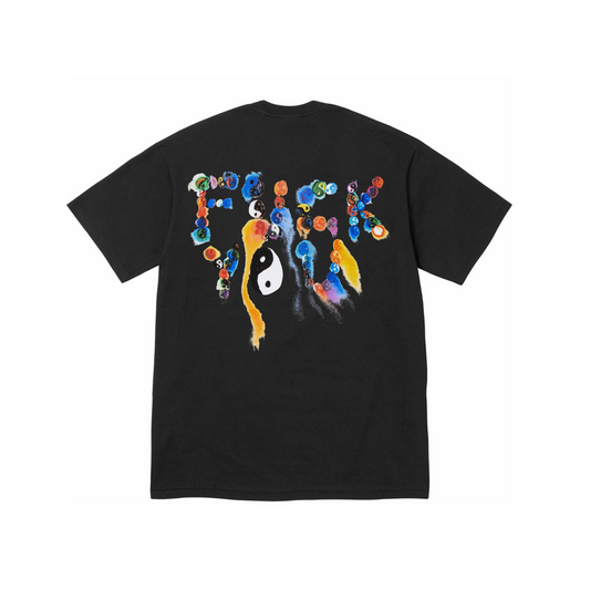 Supreme Yin Yang Black Tee