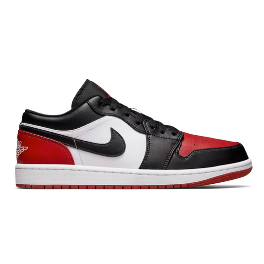 Air Jordan 1 Low Bred Toe 2.0